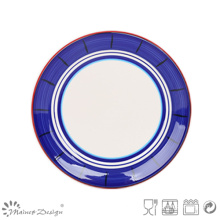 7.5 &quot;Manufatura de Placa de Salada Pintada à Mão